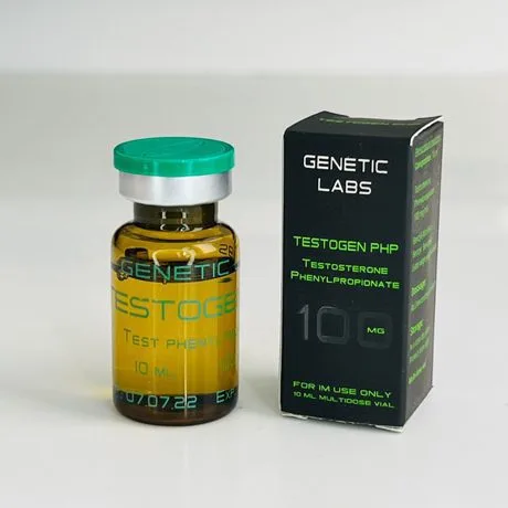 Testogen PHP 10ml/100mg Testosterone Phenylpropionate – Genetic Labs