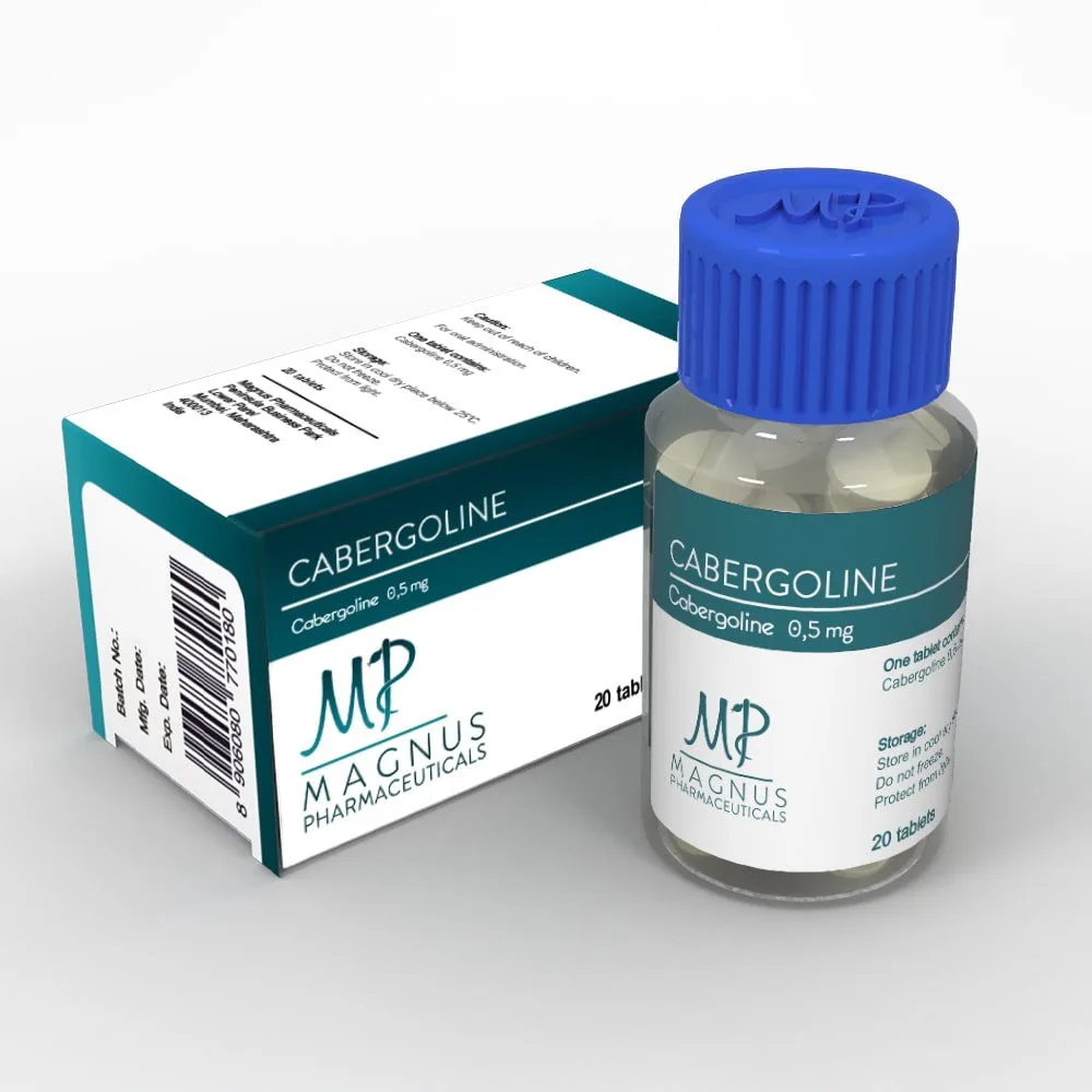 Cabergoline 20tab/50mcg Cabergoline – Magnus